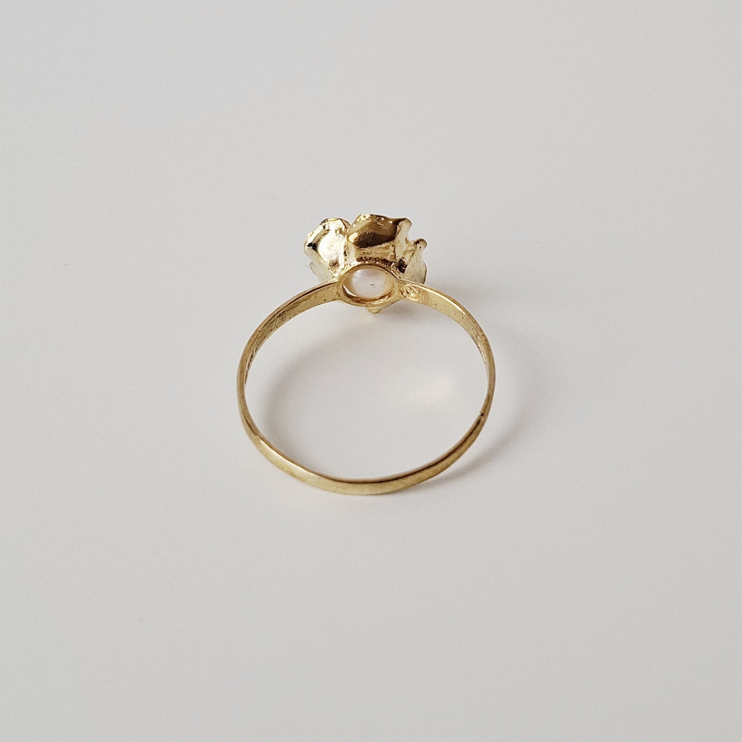 Pearl flower ring | NEW