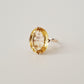 Topaz solitaire ring | NEW