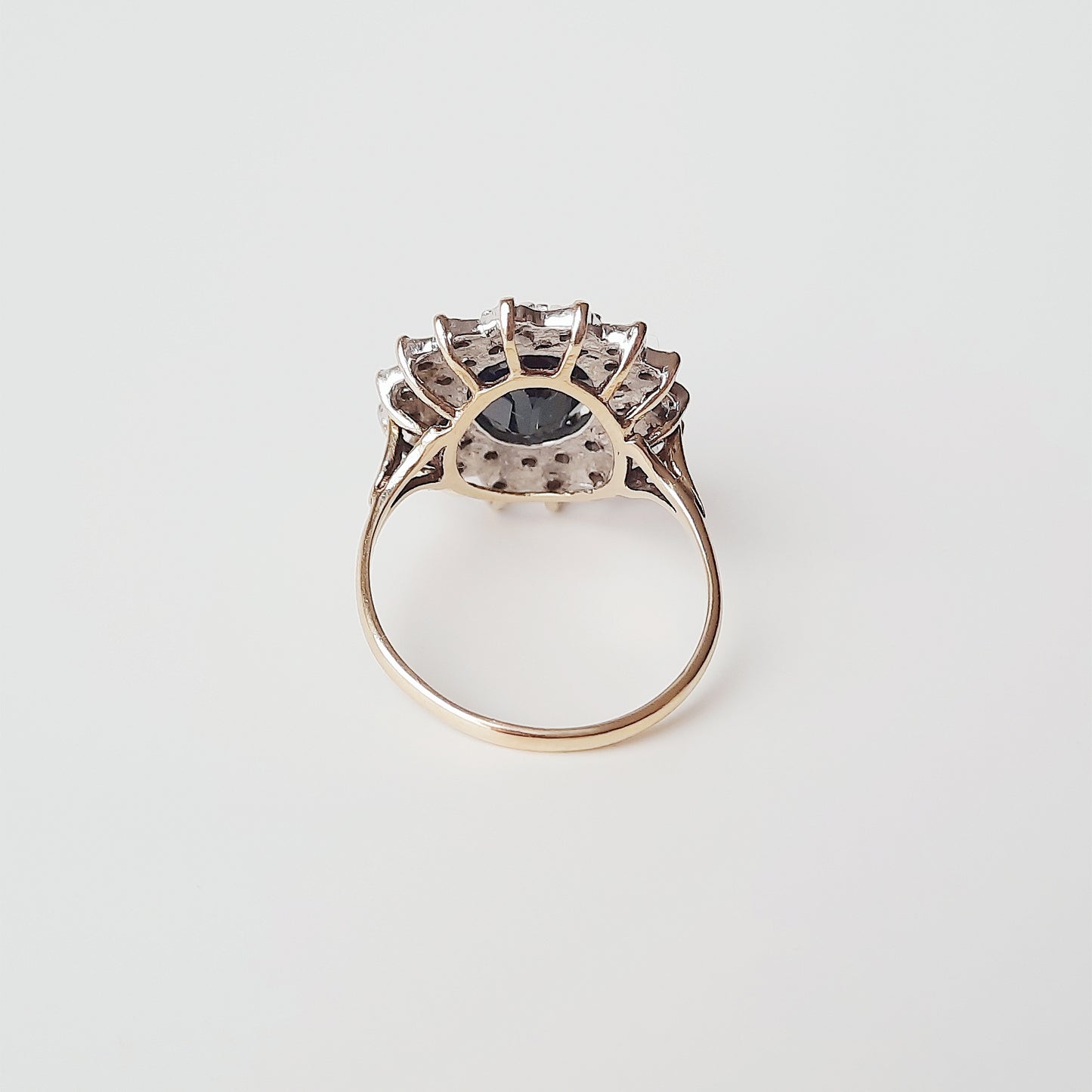 Diamond & sapphire ring | NEW