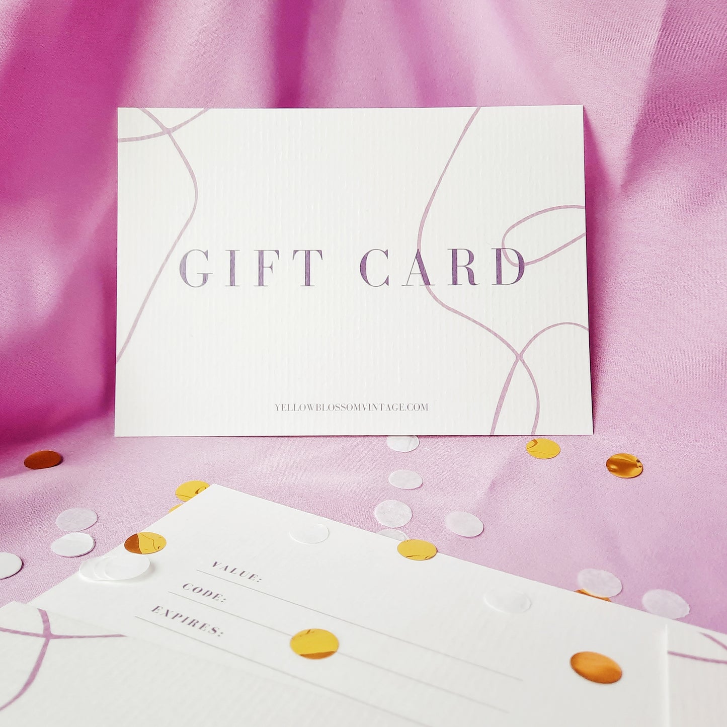 Yellow Blossom Gift card